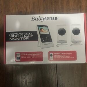 Maternity Digital Wireless Video Baby Monitor - White